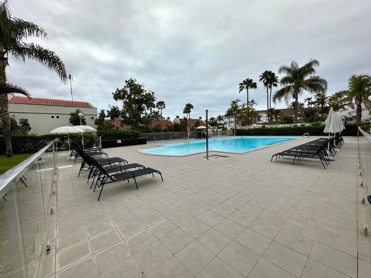Casa Con Terraza Y Piscina En Pasito Blanco, Cerca De Maspalomas Luaran gambar