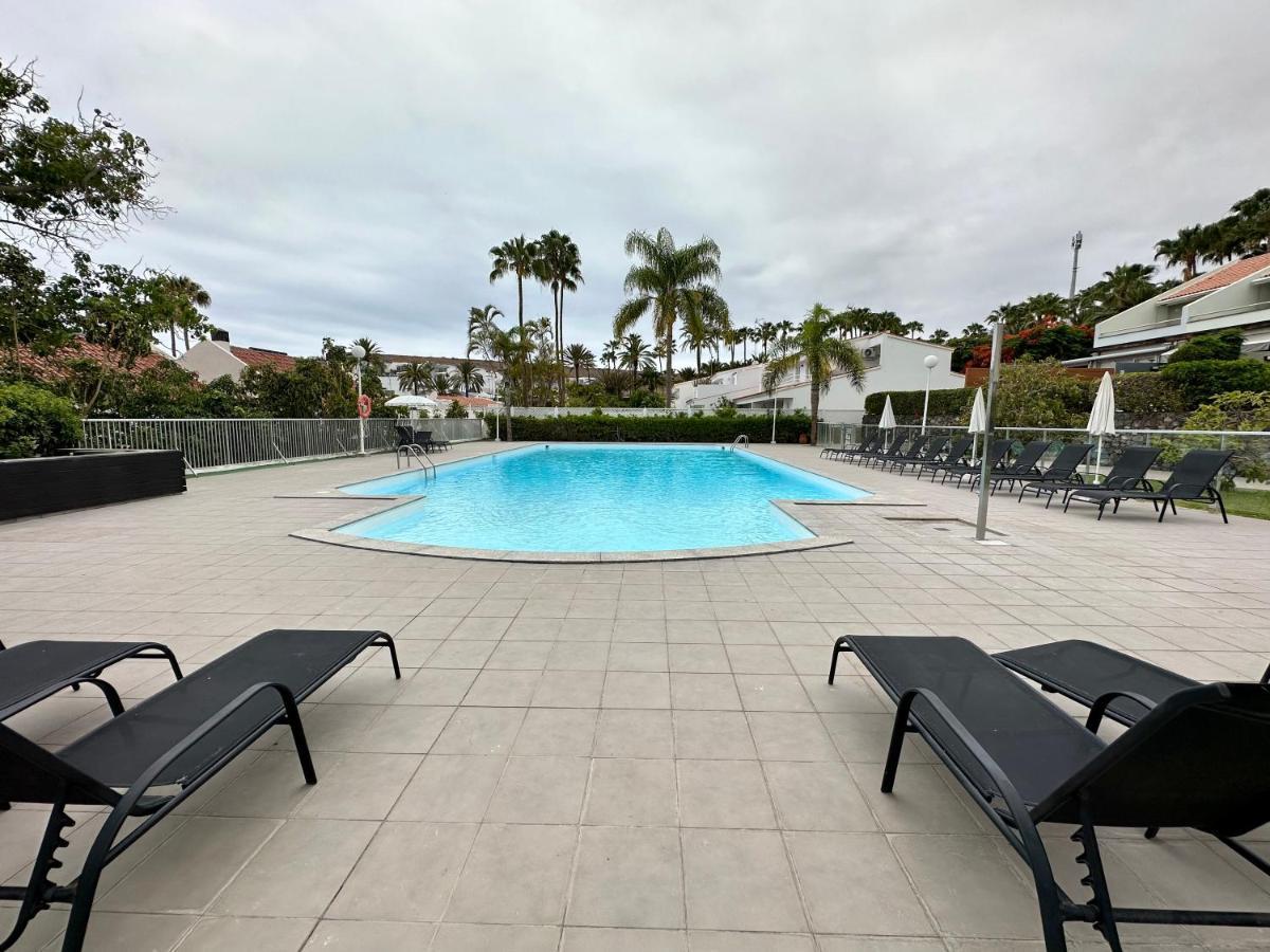 Casa Con Terraza Y Piscina En Pasito Blanco, Cerca De Maspalomas Luaran gambar